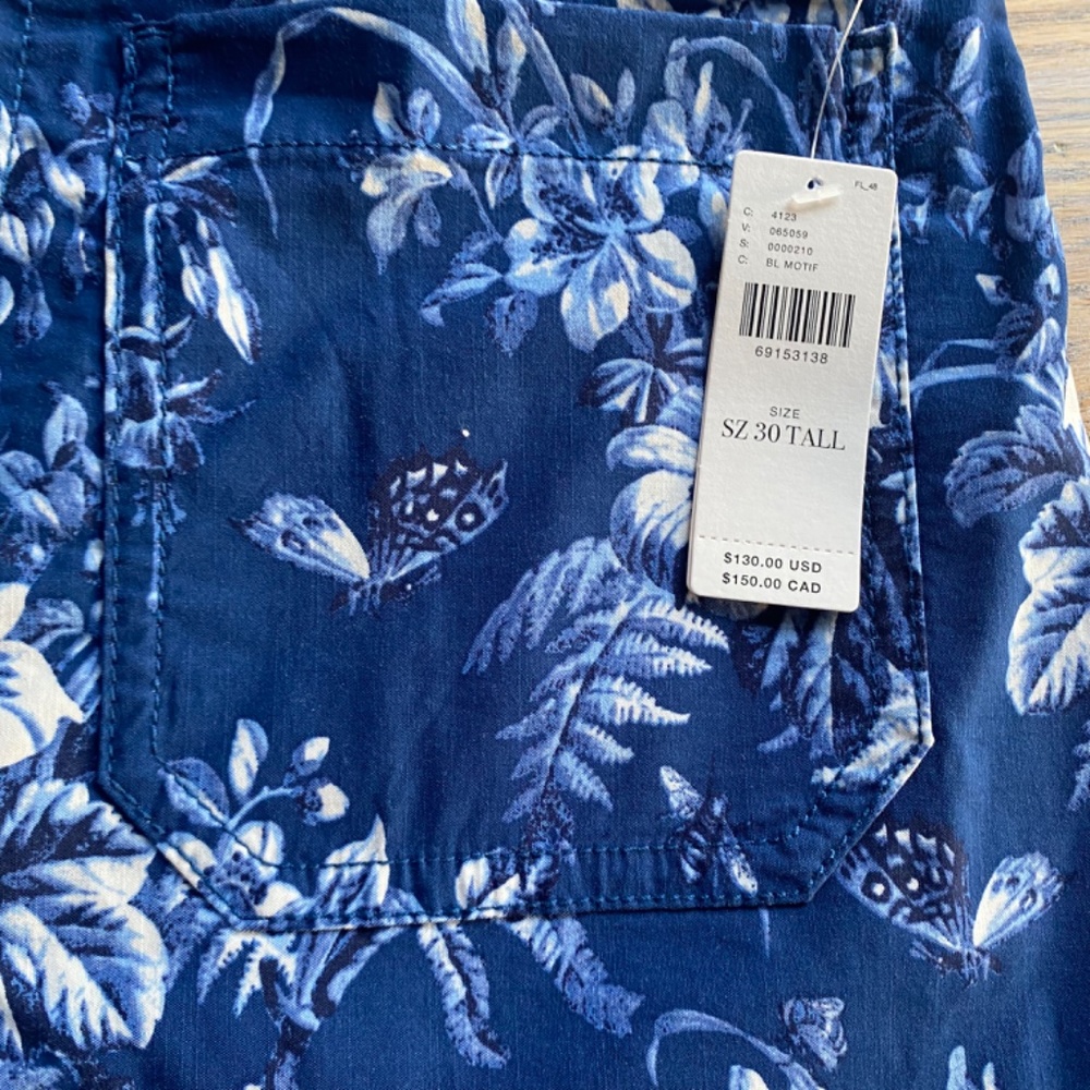 ANTHROPOLOGIE Maeve The Colette Cropped Wide Leg Trousers/30T/NWT/NO OFFERS - Picture 10 of 10